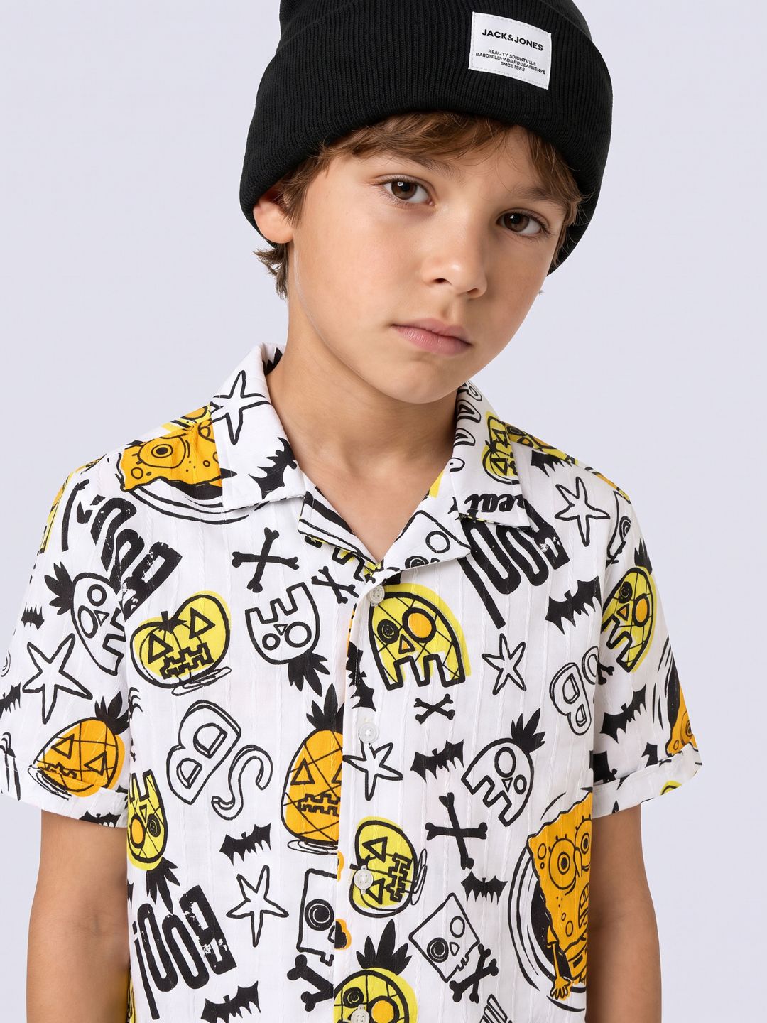 Boys SpongeBob Printed Shirt
