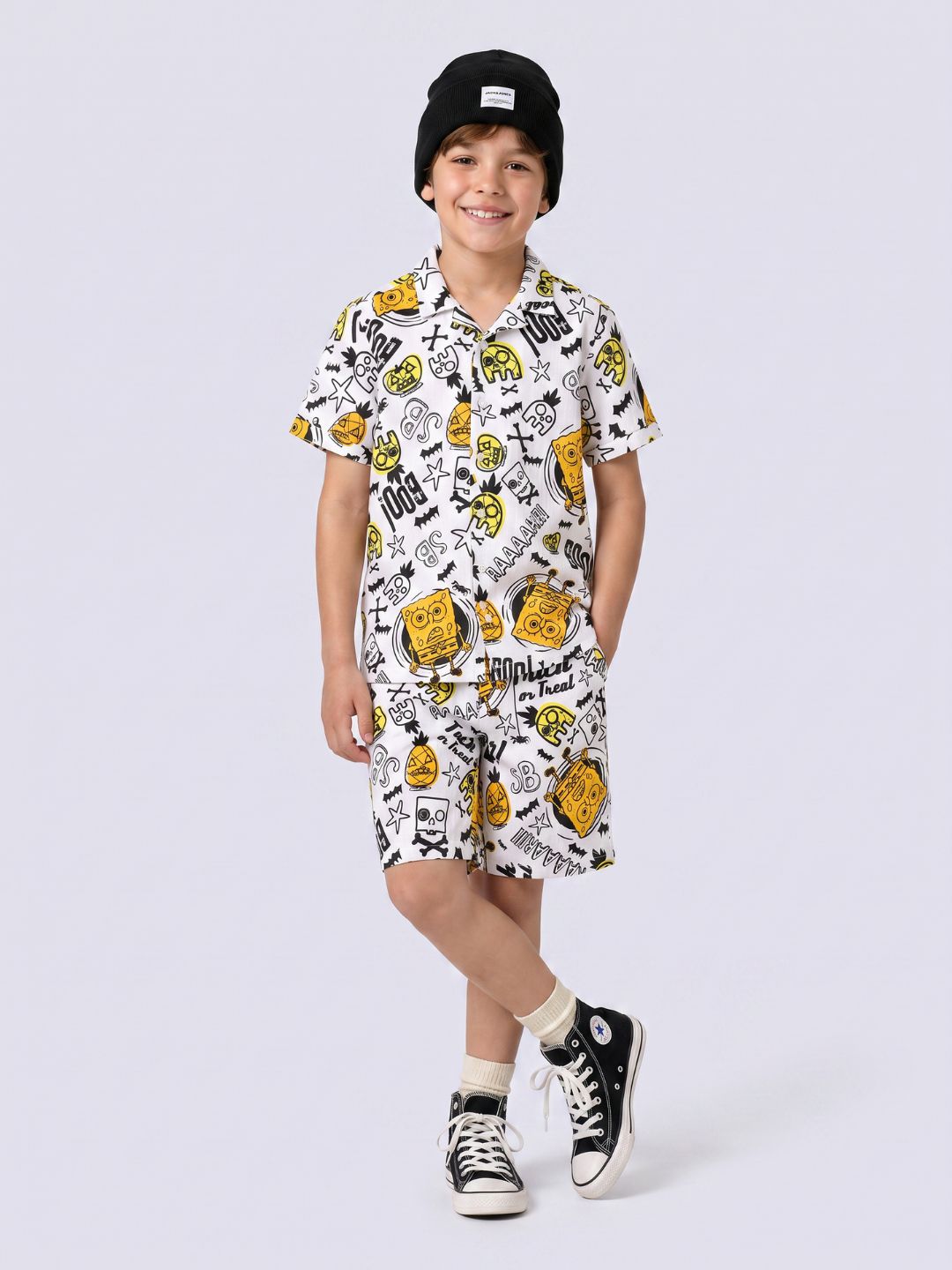 Boys SpongeBob Printed Shirt