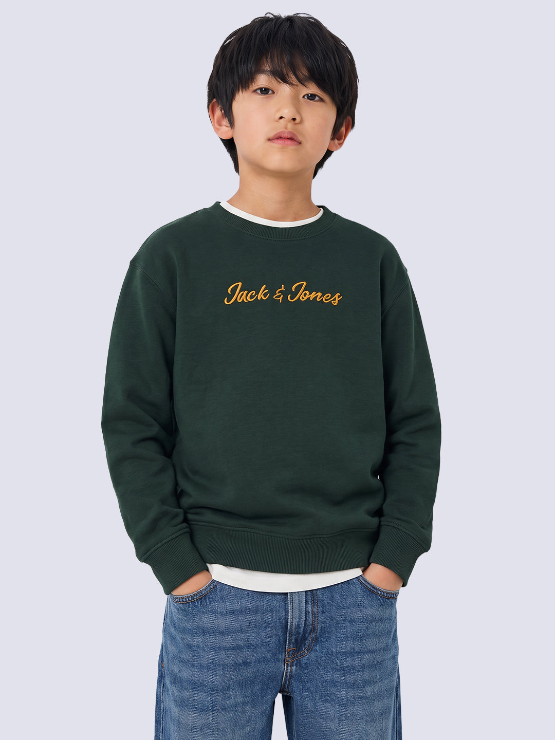 Boys Embroidered Print Sweatshirt - 2/3Y