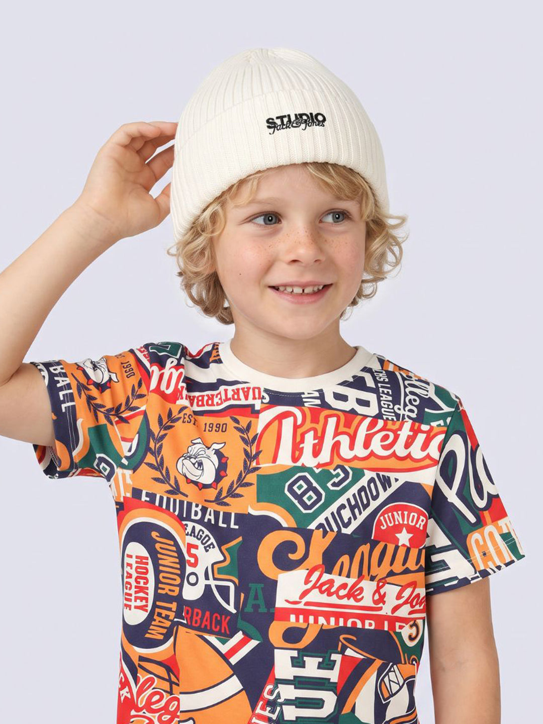 Boys Printed Cotton T-shirt