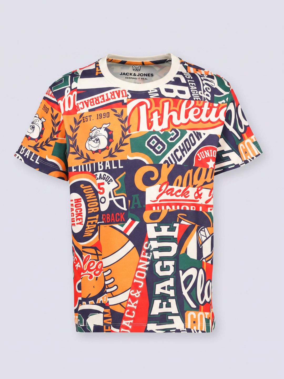 Boys Printed Cotton T-shirt