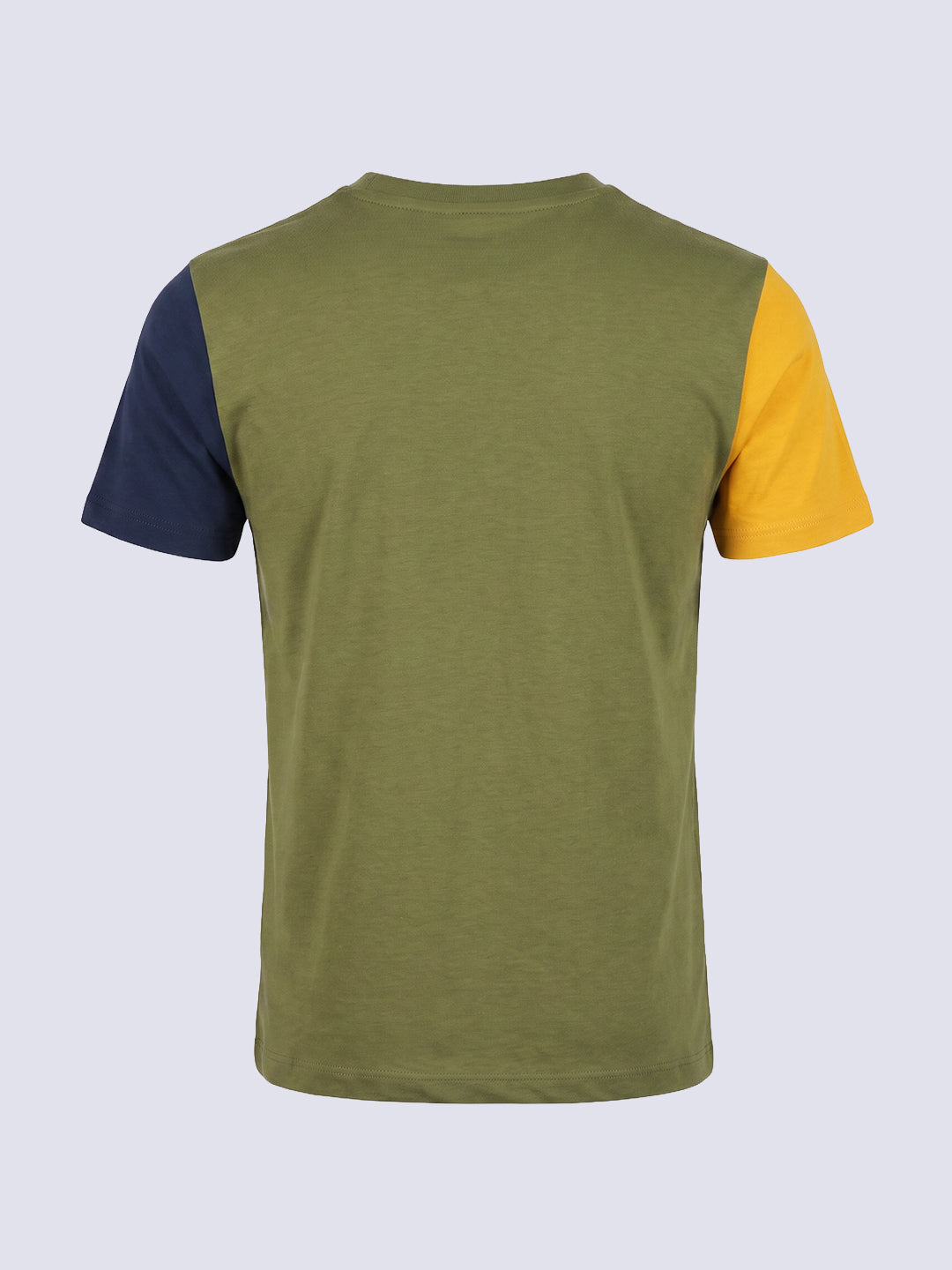 Boys Green Printed Cotton T-shirt