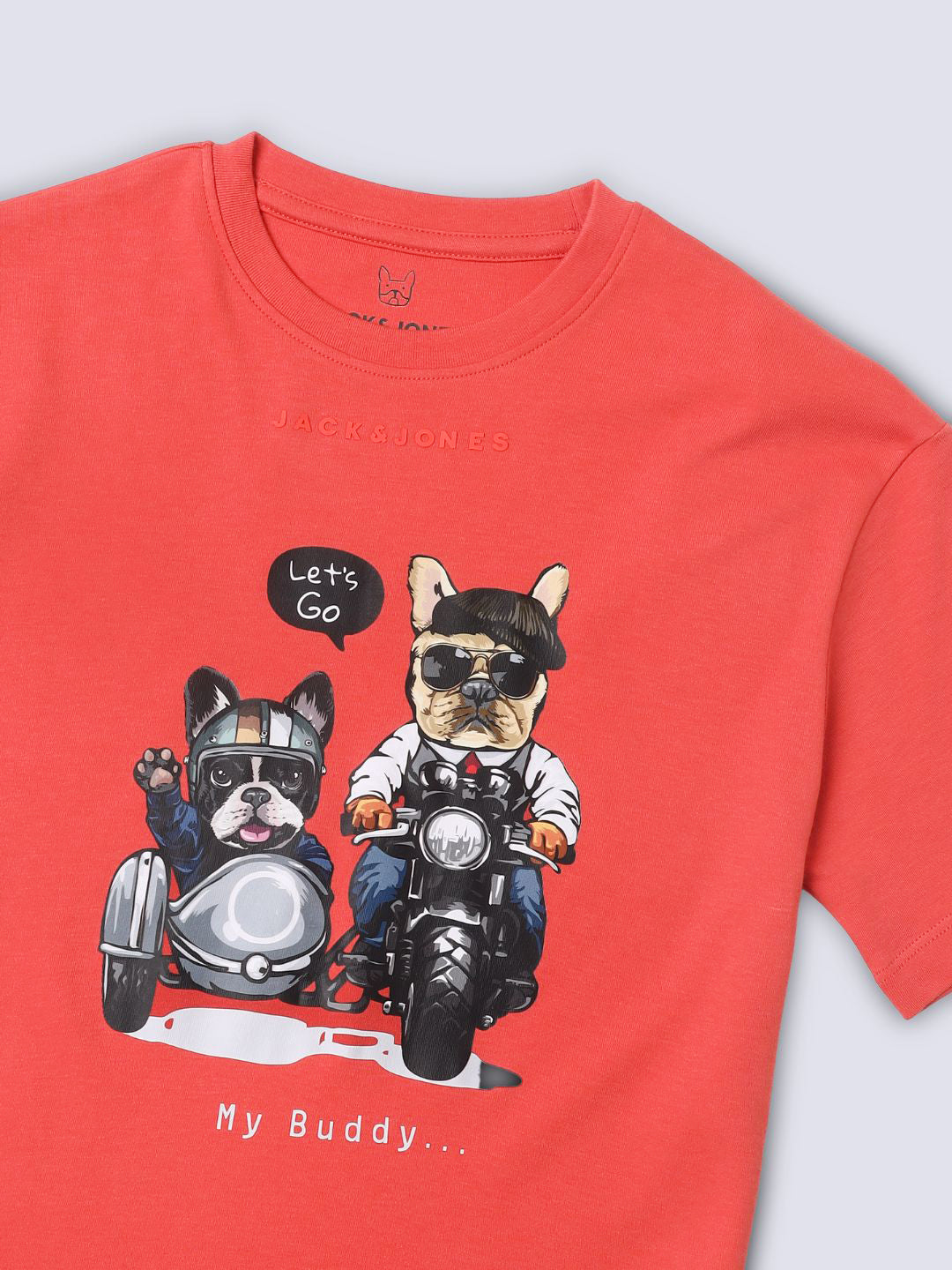 Boys Printed Cotton T-shirt