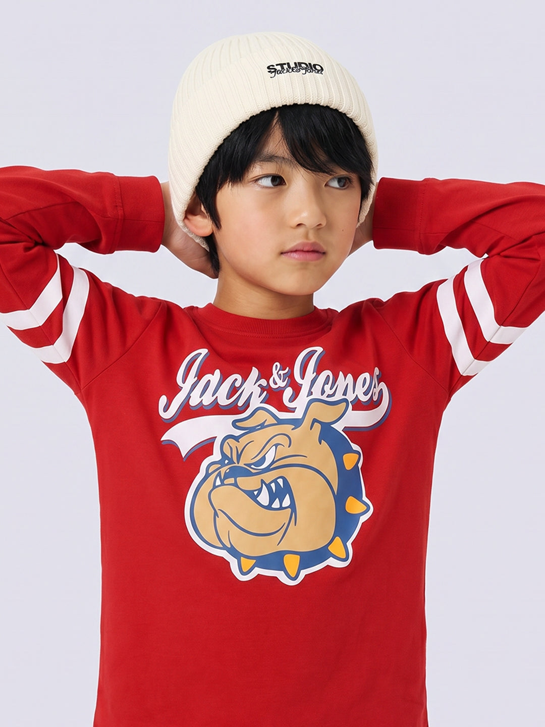 Boys Graphic Print Long Sleeve T-Shirt