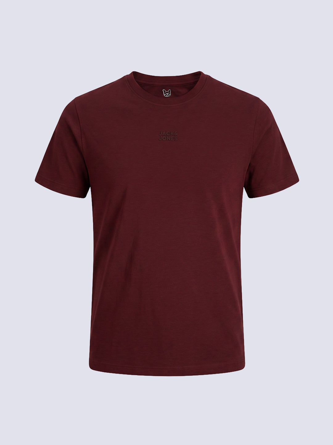 Boys Maroon Crew Neck T-shirt