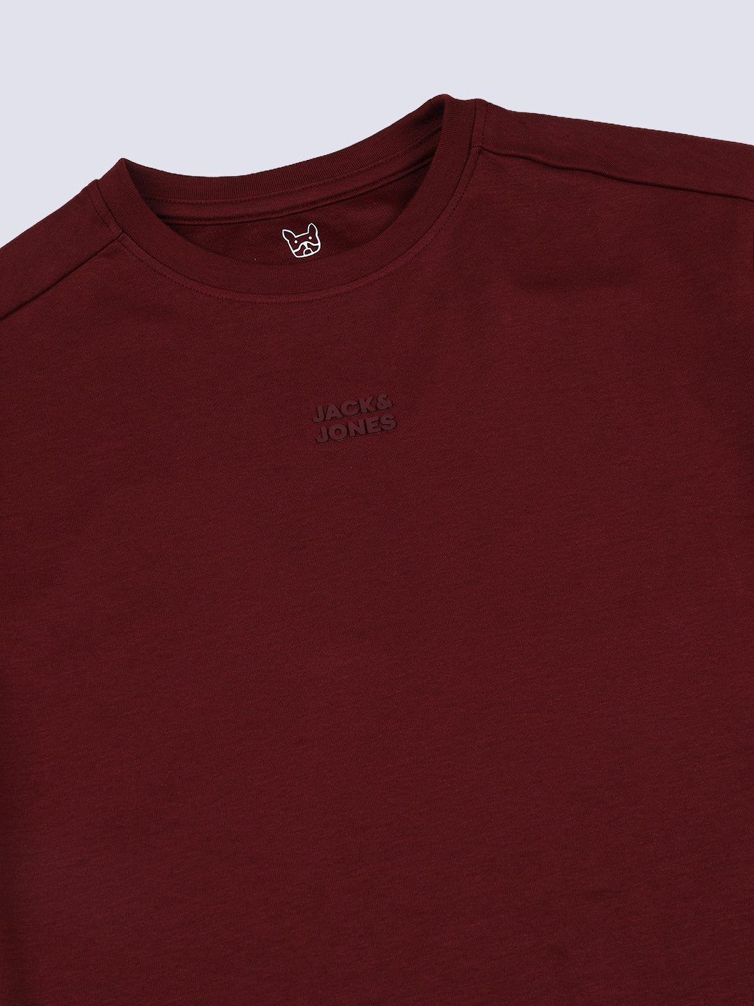 Boys Maroon Crew Neck T-shirt