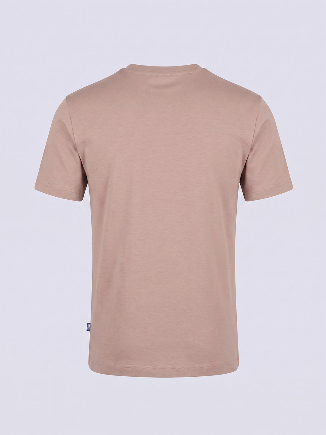 Boys Taupe Crew Neck T-shirt