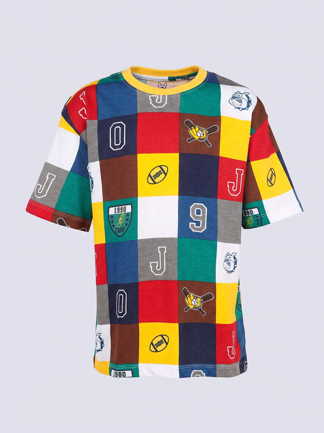 Boys Multi-Colour Printed T-shirt