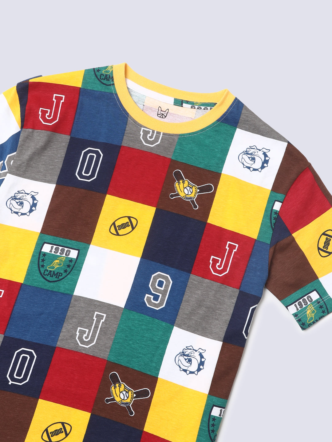 Boys Multi-Colour Printed T-shirt