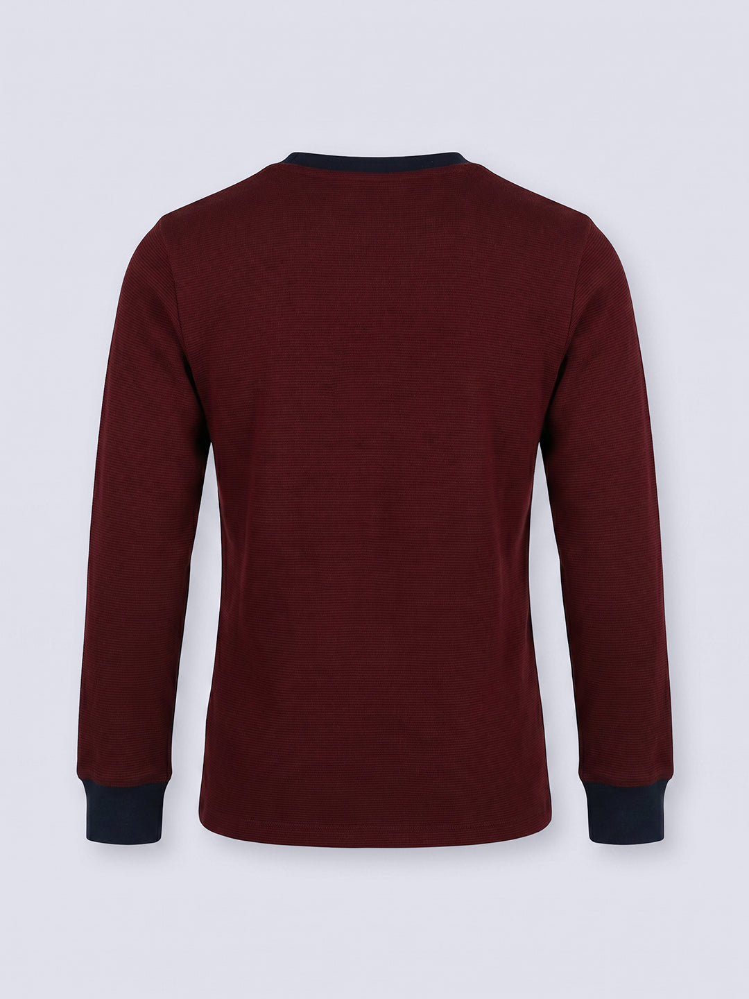 Boys Textured Graphic Long Sleeve T-Shirt
