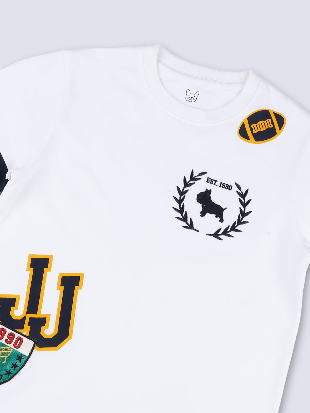 Boys Varsity Patch Detail T-Shirt