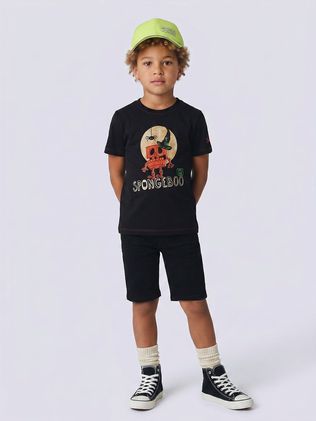 Boys SpongeBob Halloween Graphic T-Shirt