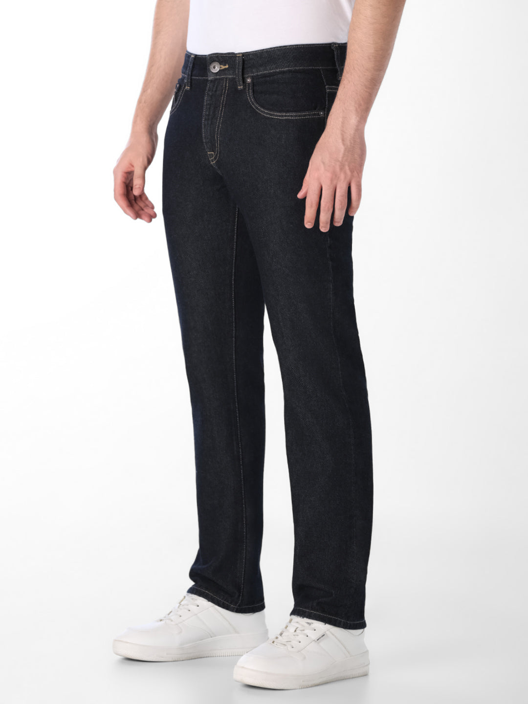 Dark Blue Selvedge Regular Fit Jeans