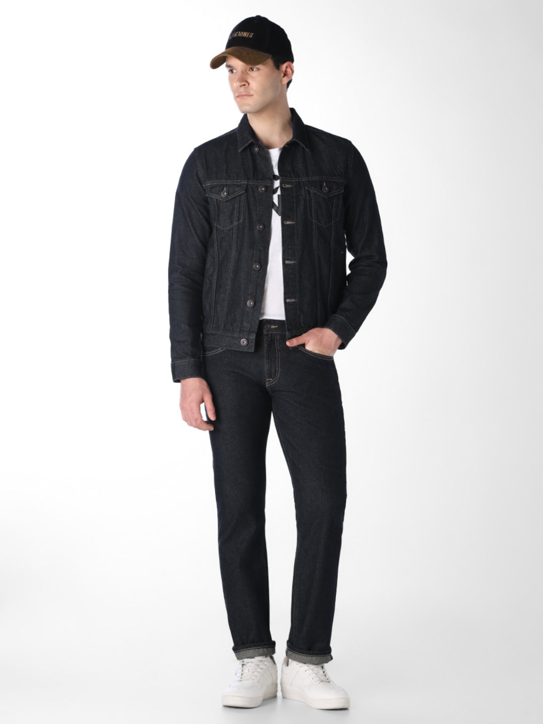 Dark Blue Selvedge Regular Fit Jeans