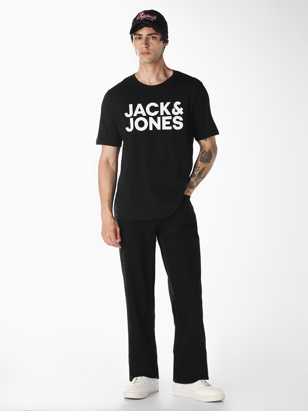 Black Cliff Bootcut Jeans