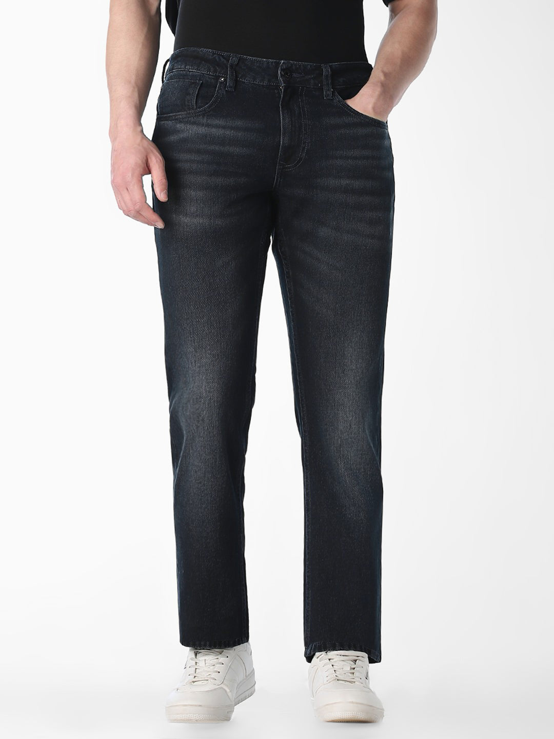 Dark Blue Clark Regular Fit Jeans