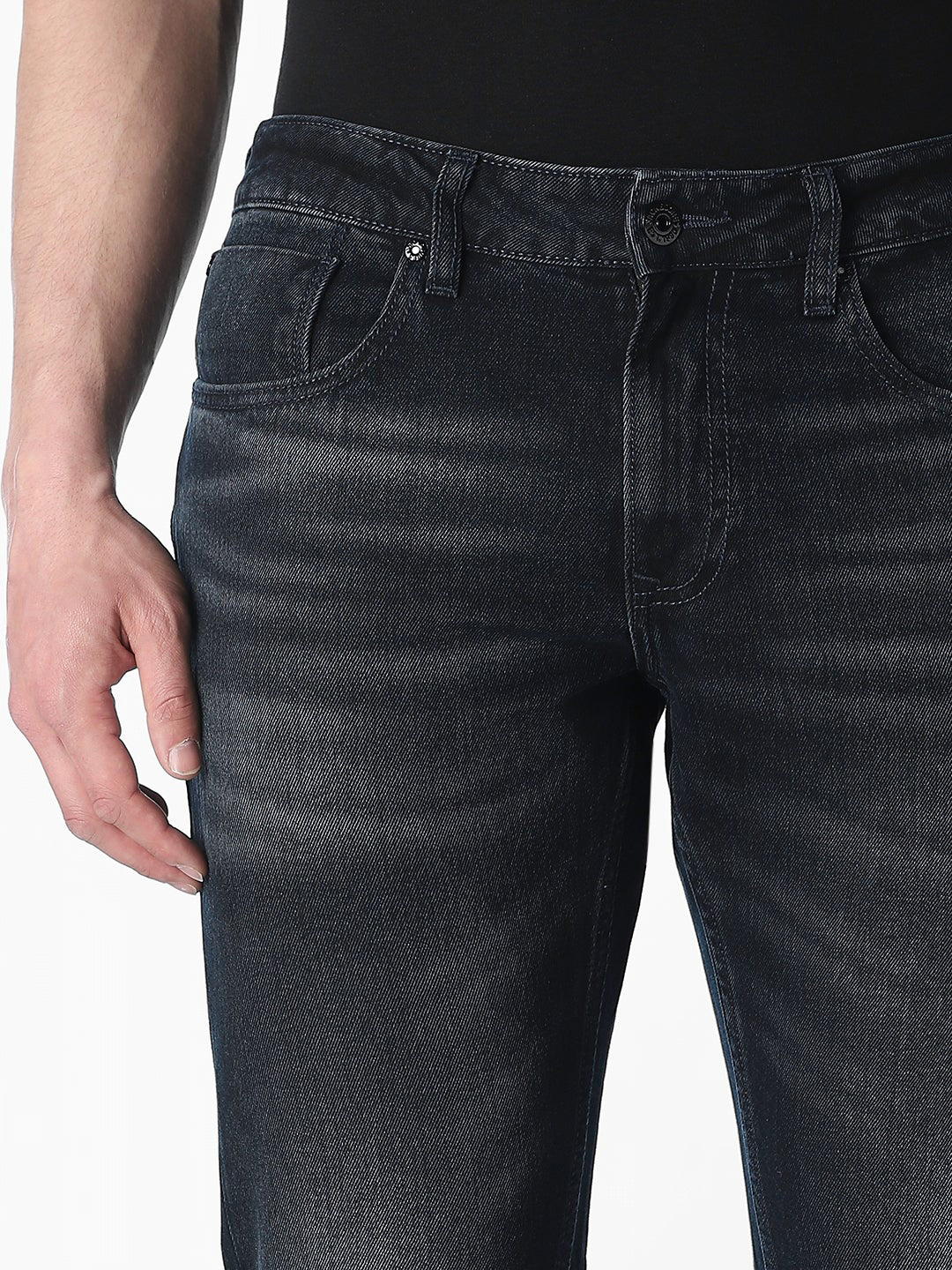 Dark Blue Clark Regular Fit Jeans