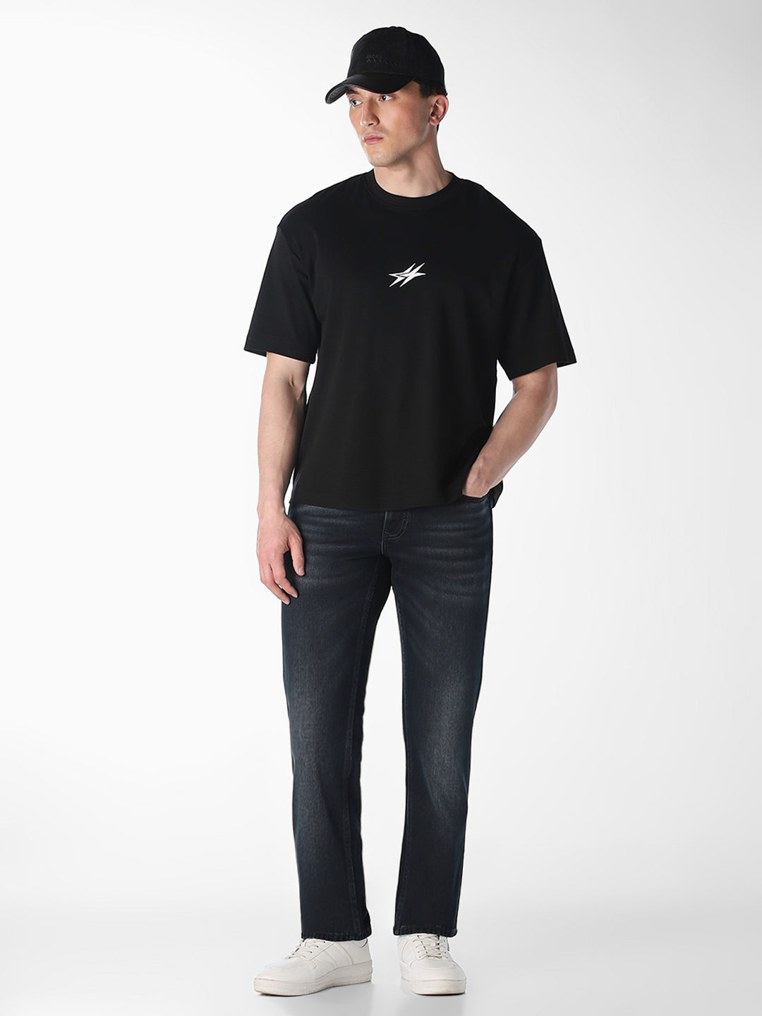Dark Blue Clark Regular Fit Jeans