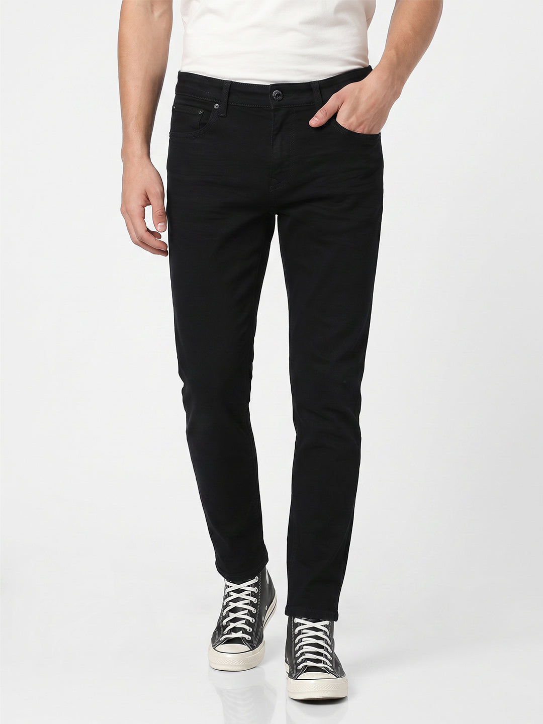 Black glenn slim fit jeans