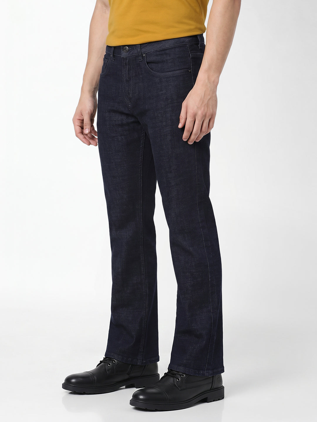 Dark Blue Cliff Bootcut Jeans