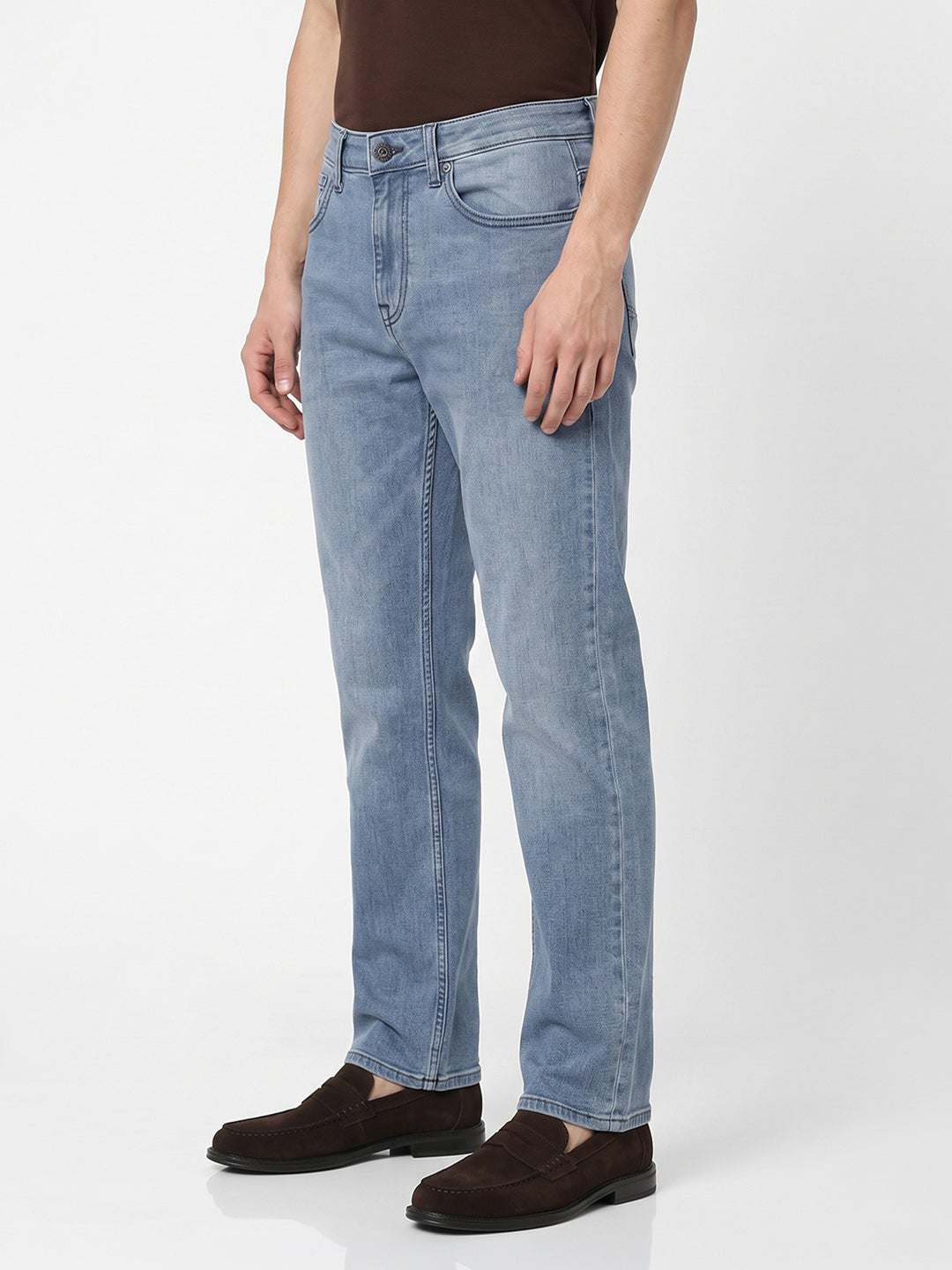 Blue clark regular fit jeans