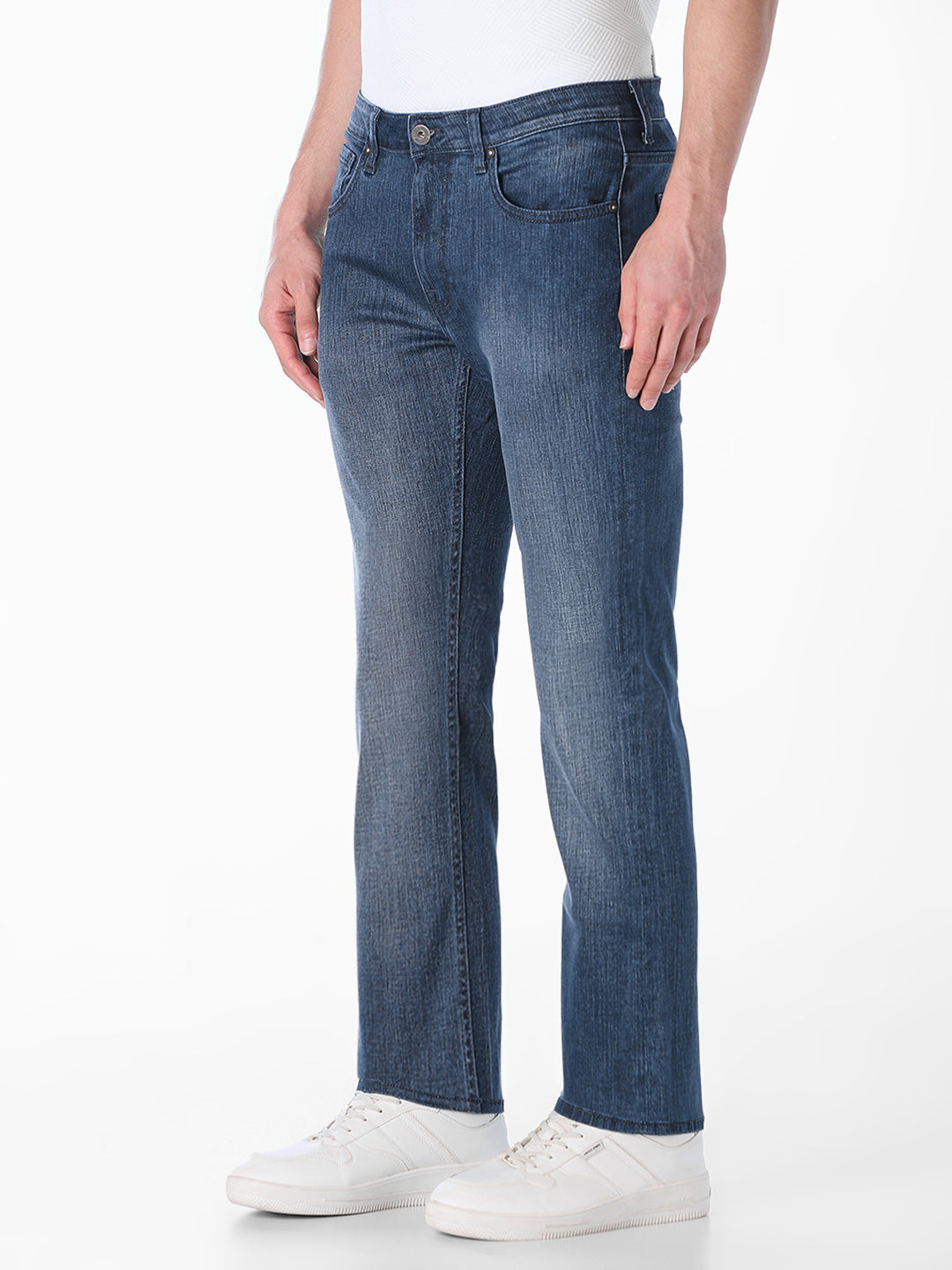 Blue clark regular fit jeans