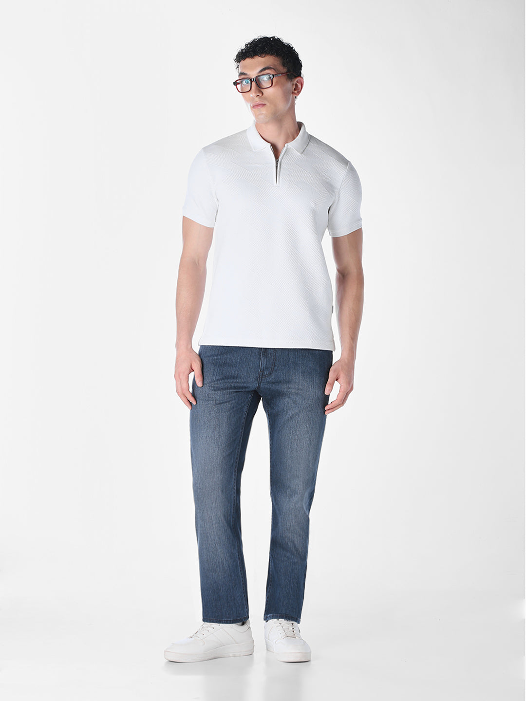 Blue clark regular fit jeans
