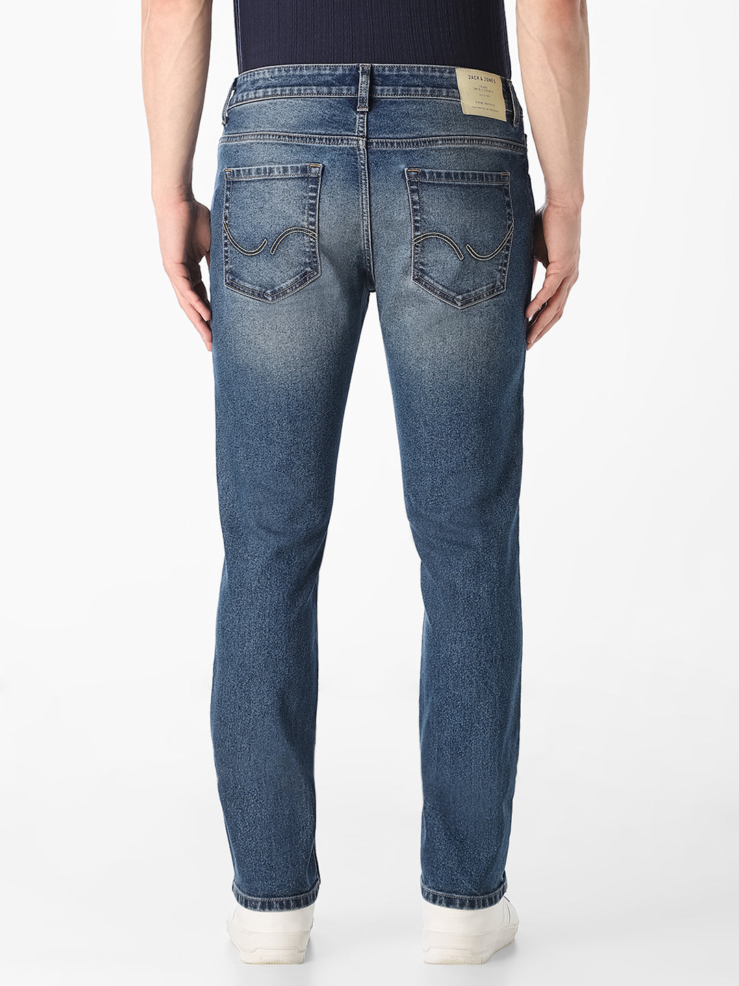 Blue Washed Clark Regular Fit Jeans