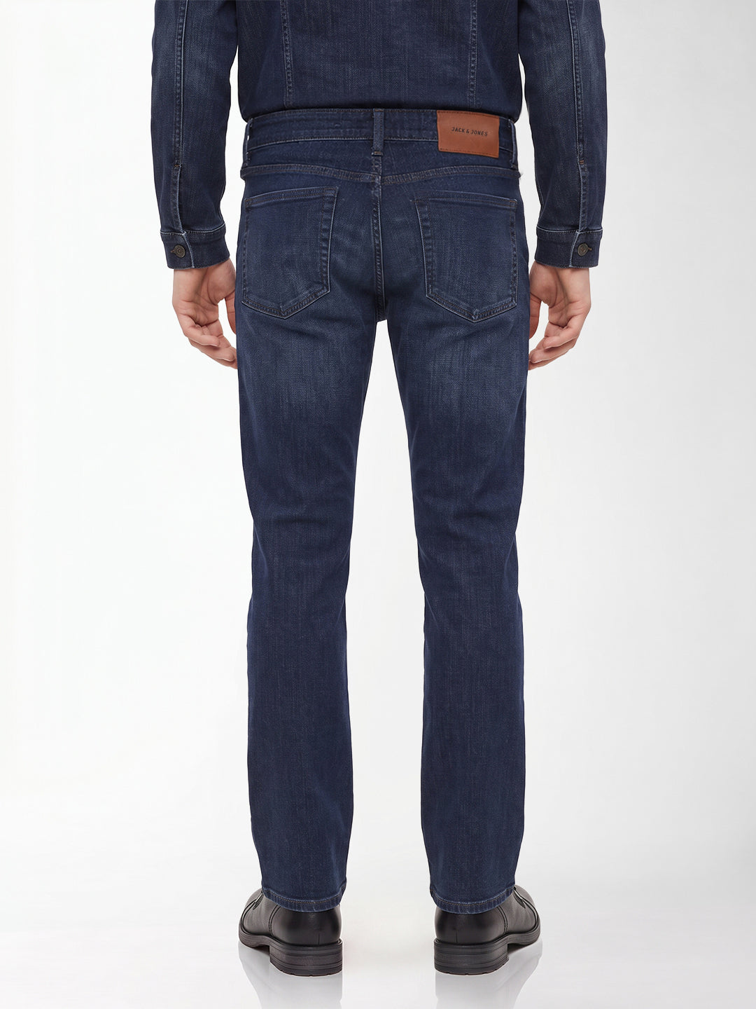 Dark Blue Cliff Bootcut Jeans