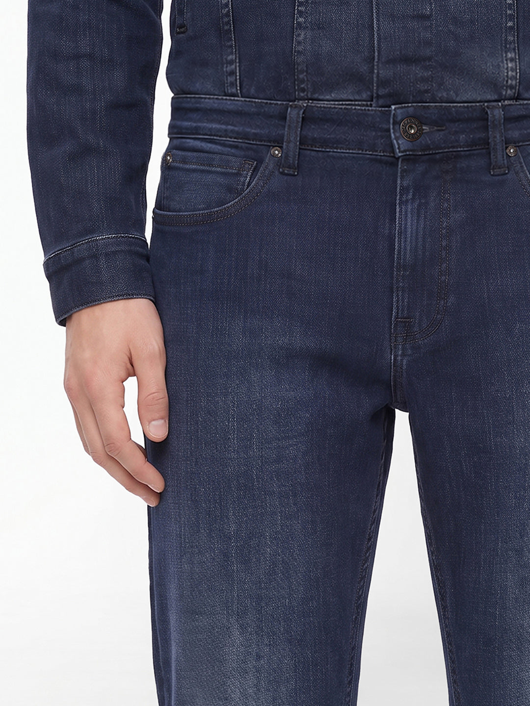 Dark Blue Cliff Bootcut Jeans