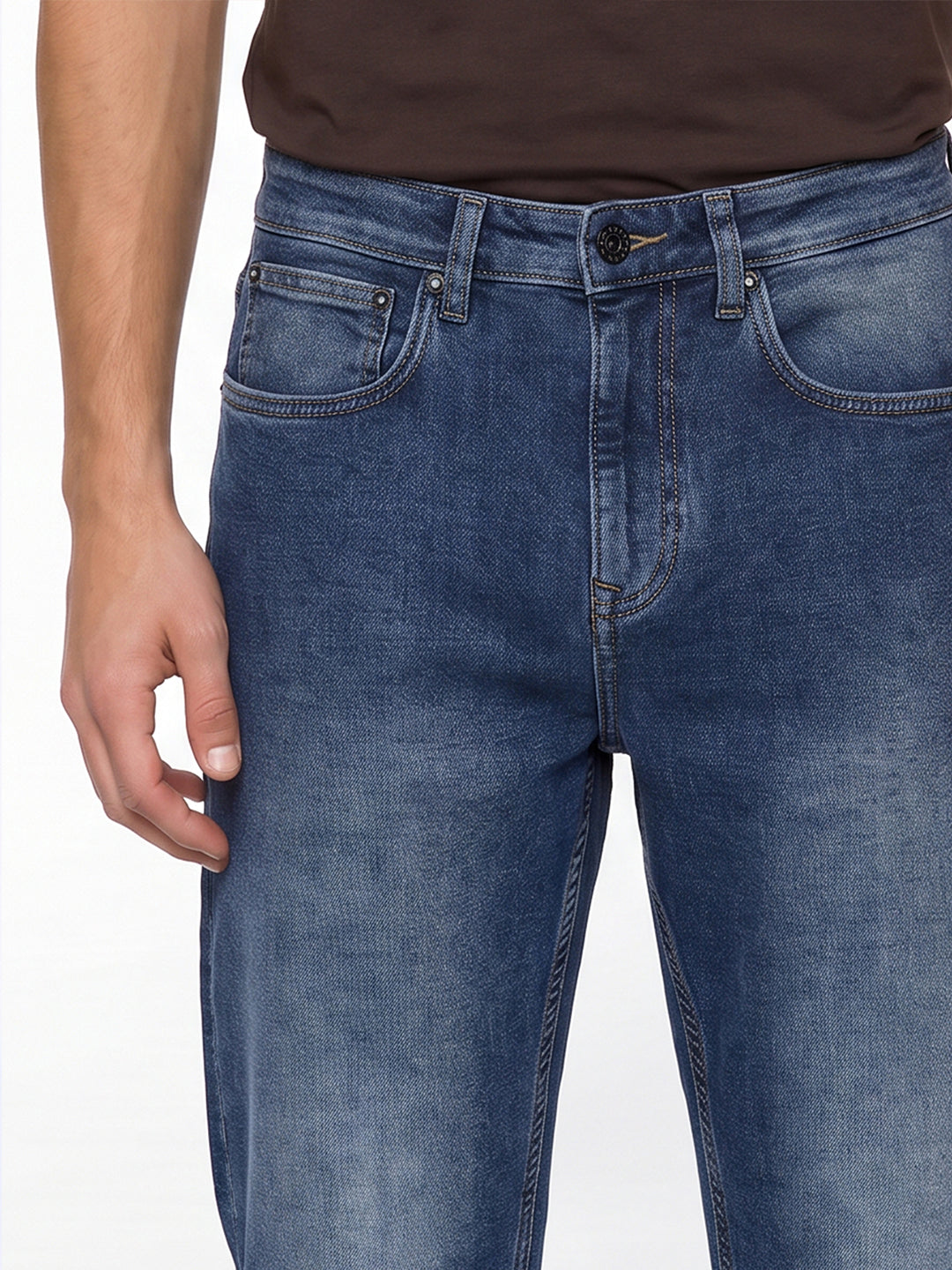 Blue cliff bootcut jeans