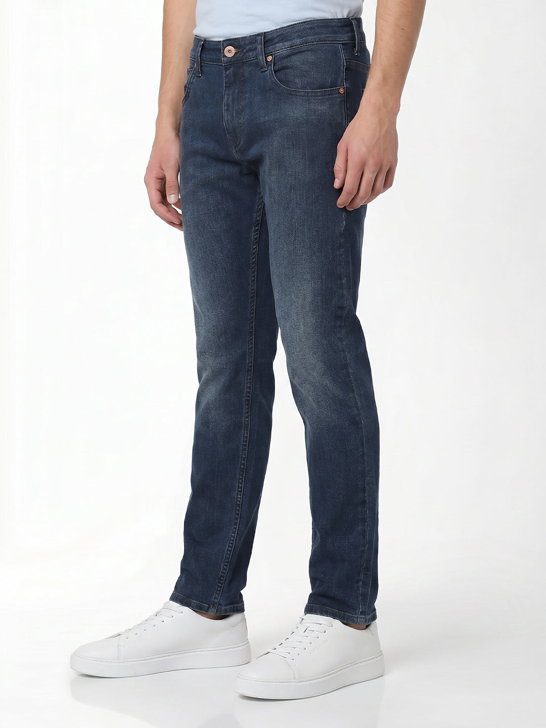 Dark Blue Glenn Slim Fit Jeans
