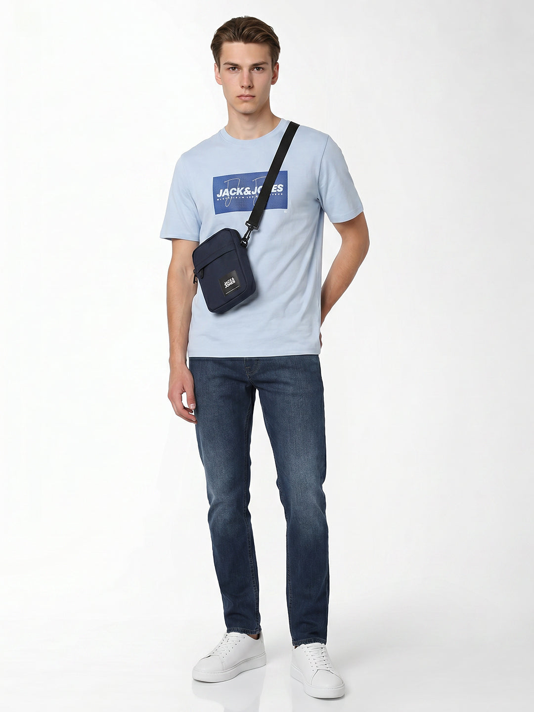 Dark Blue Glenn Slim Fit Jeans
