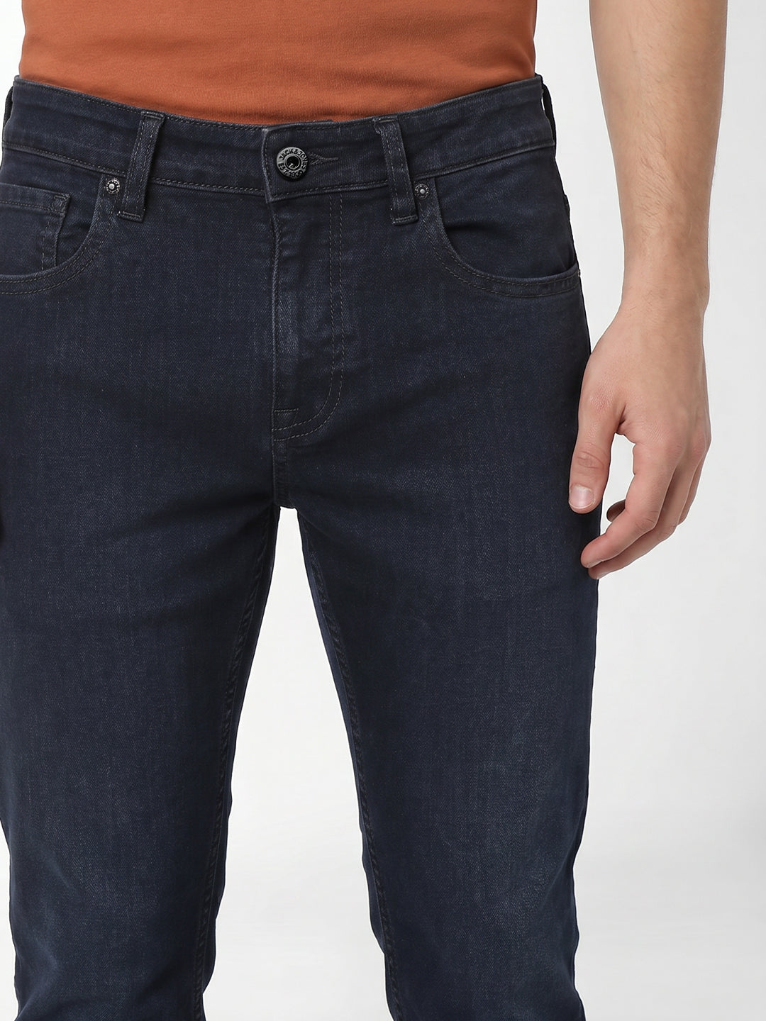Dark Blue Glenn Slim Fit Jeans