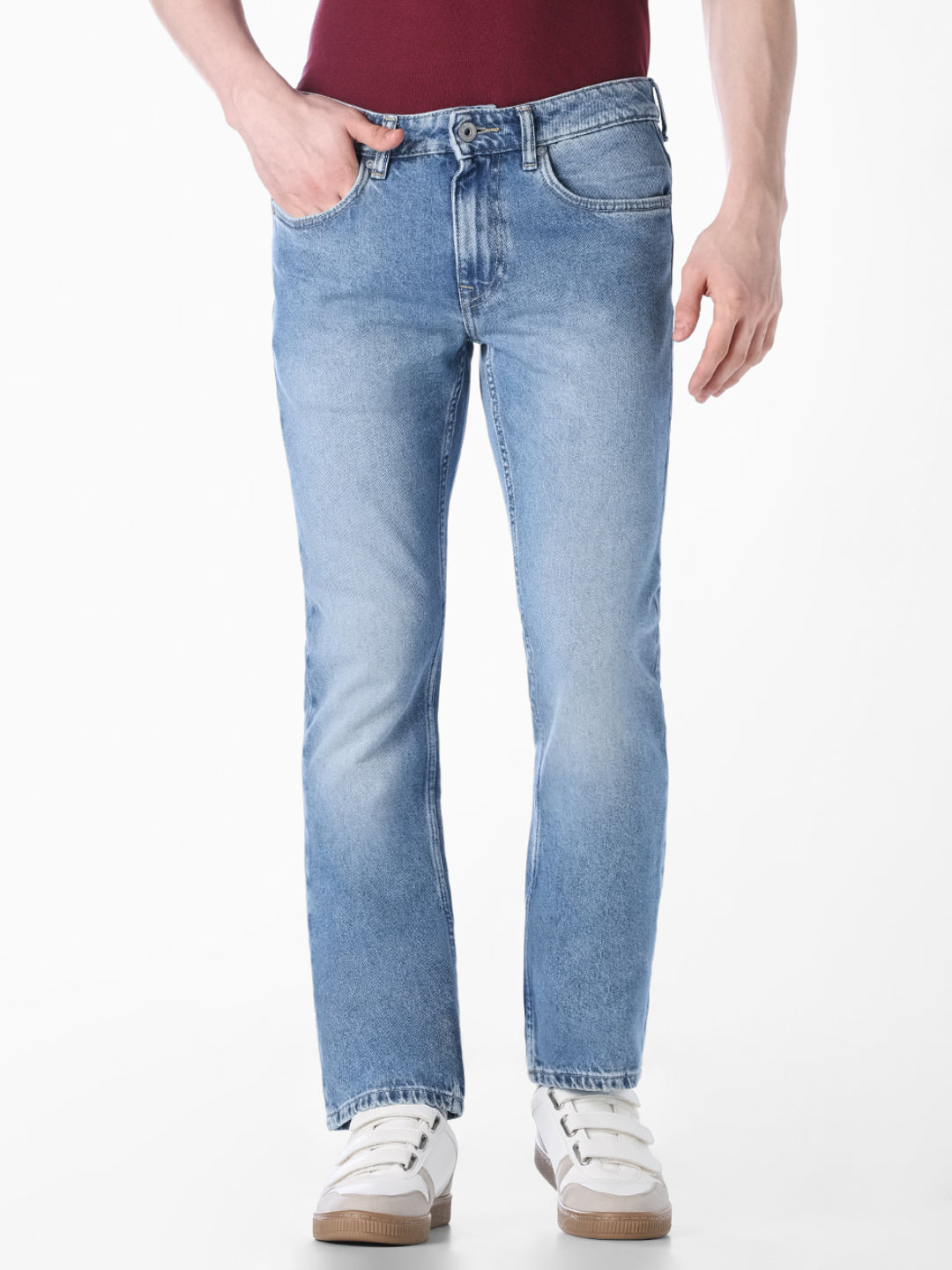 Blue regular fit jeans