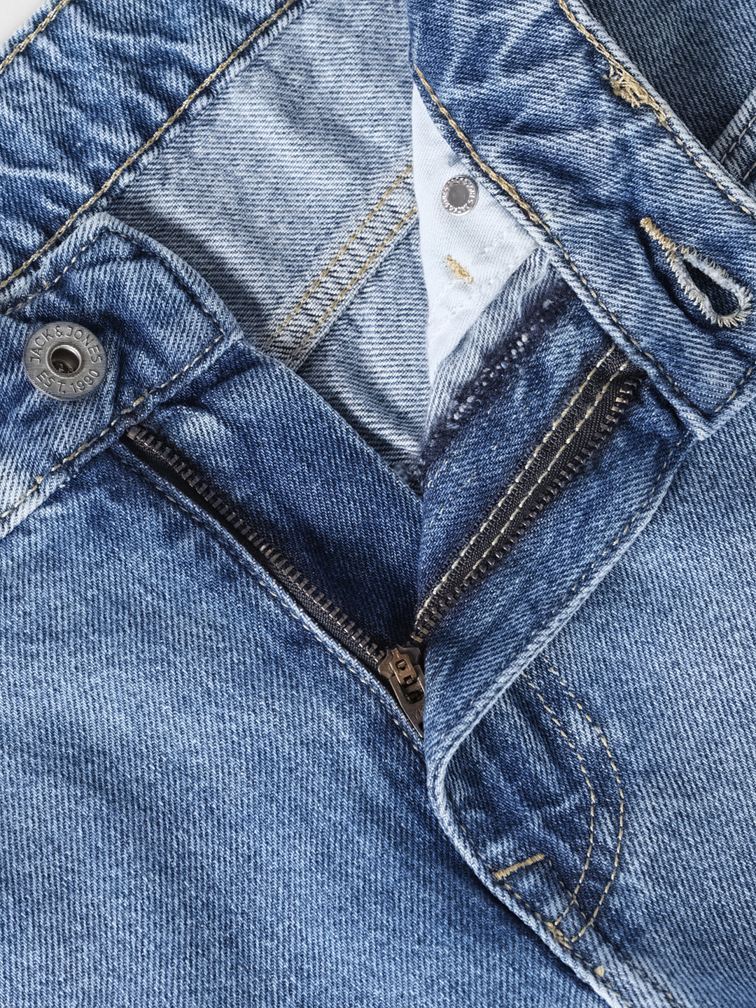 Blue regular fit jeans
