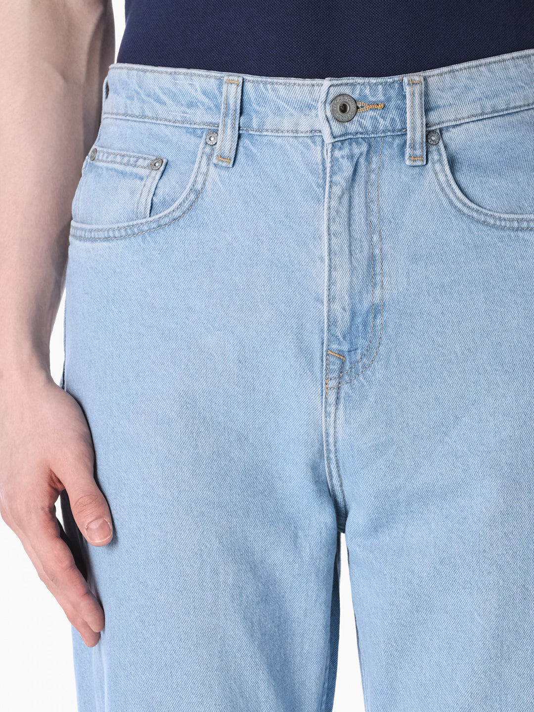 Blue regular fit jeans