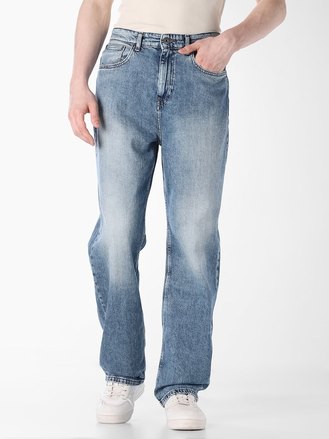 Light Wash Dario Loose Fit Jeans