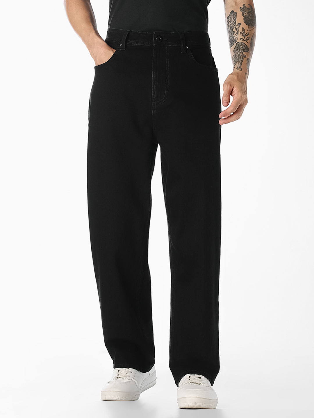 Black Dario Loose Fit Jeans - 28/30