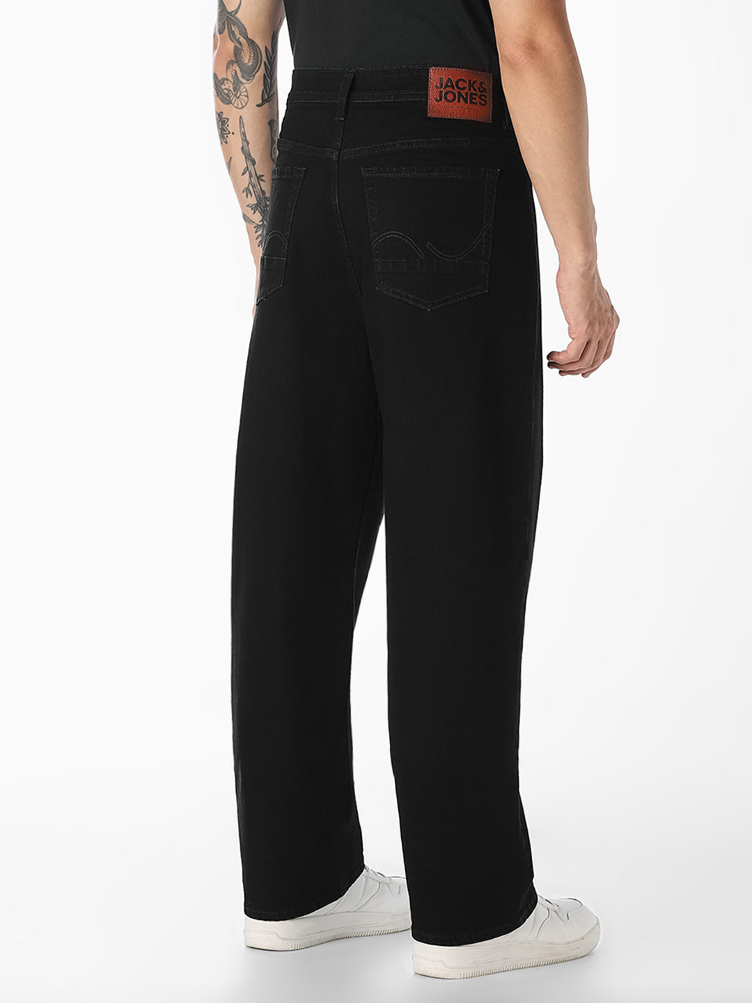Black Dario Loose Fit Jeans