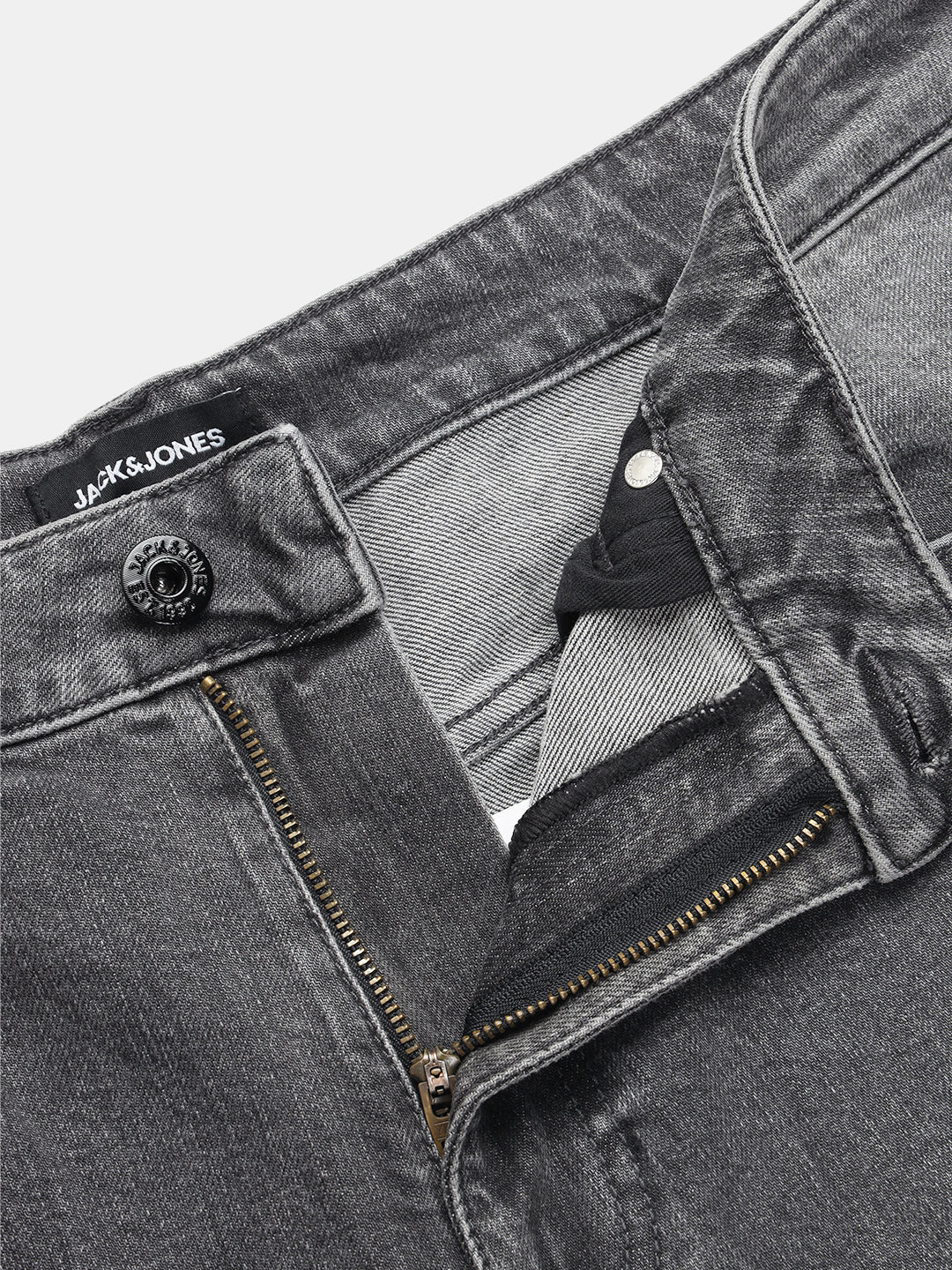 Grey Washed Dario Loose Fit Jeans