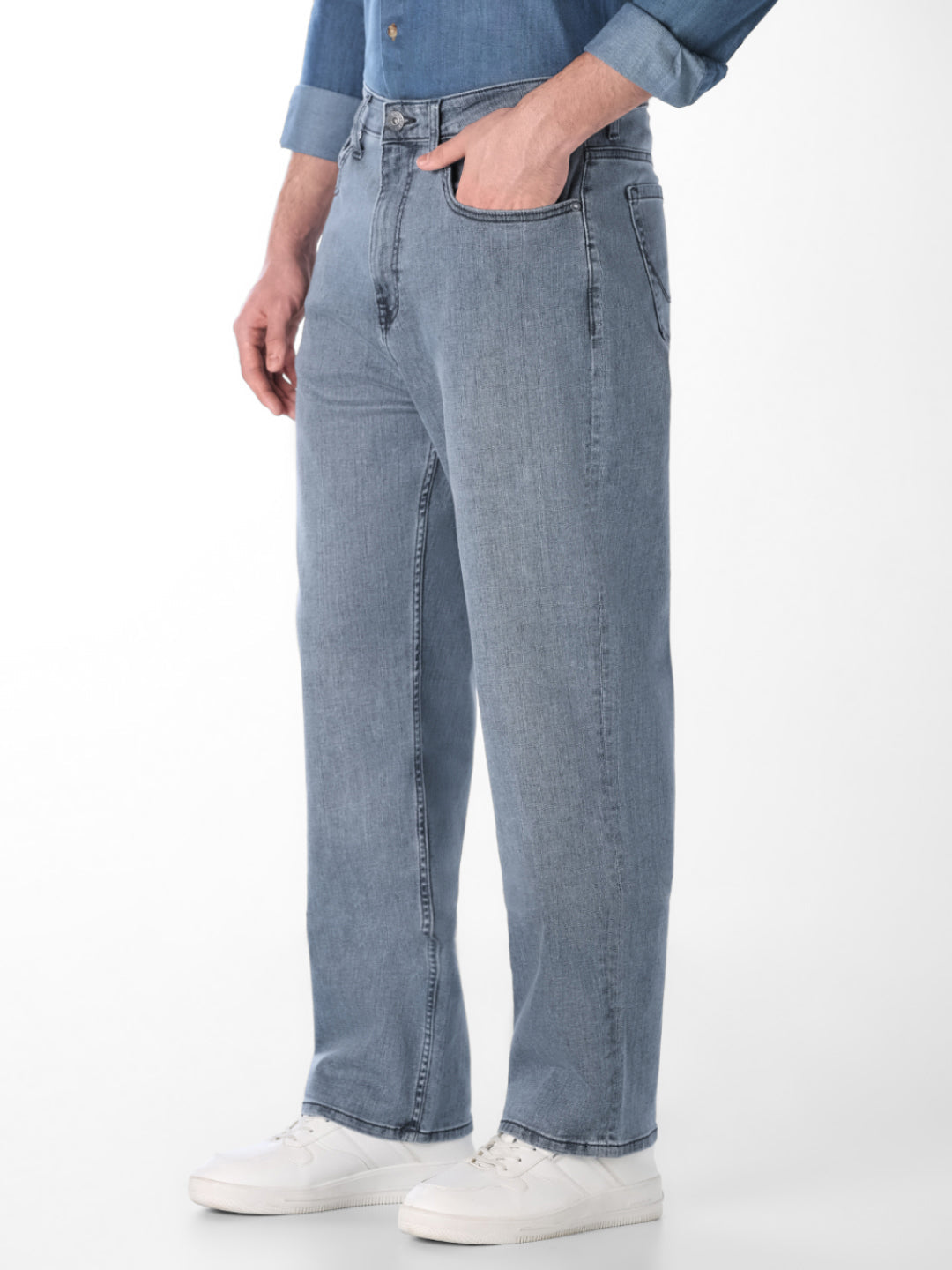 Blue Dario Loose Fit Jeans