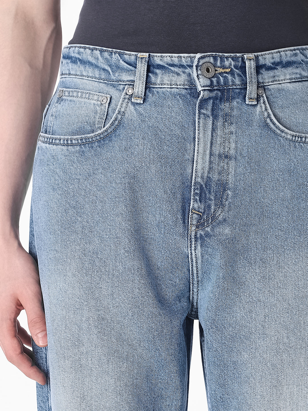 Blue regular fit jeans