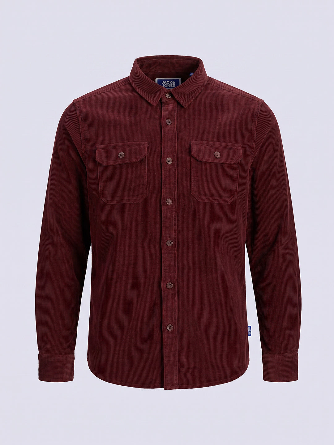 Boys Maroon Corduroy Shirt