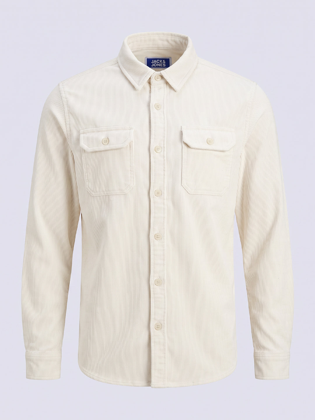 Boys Off-White Corduroy Shirt