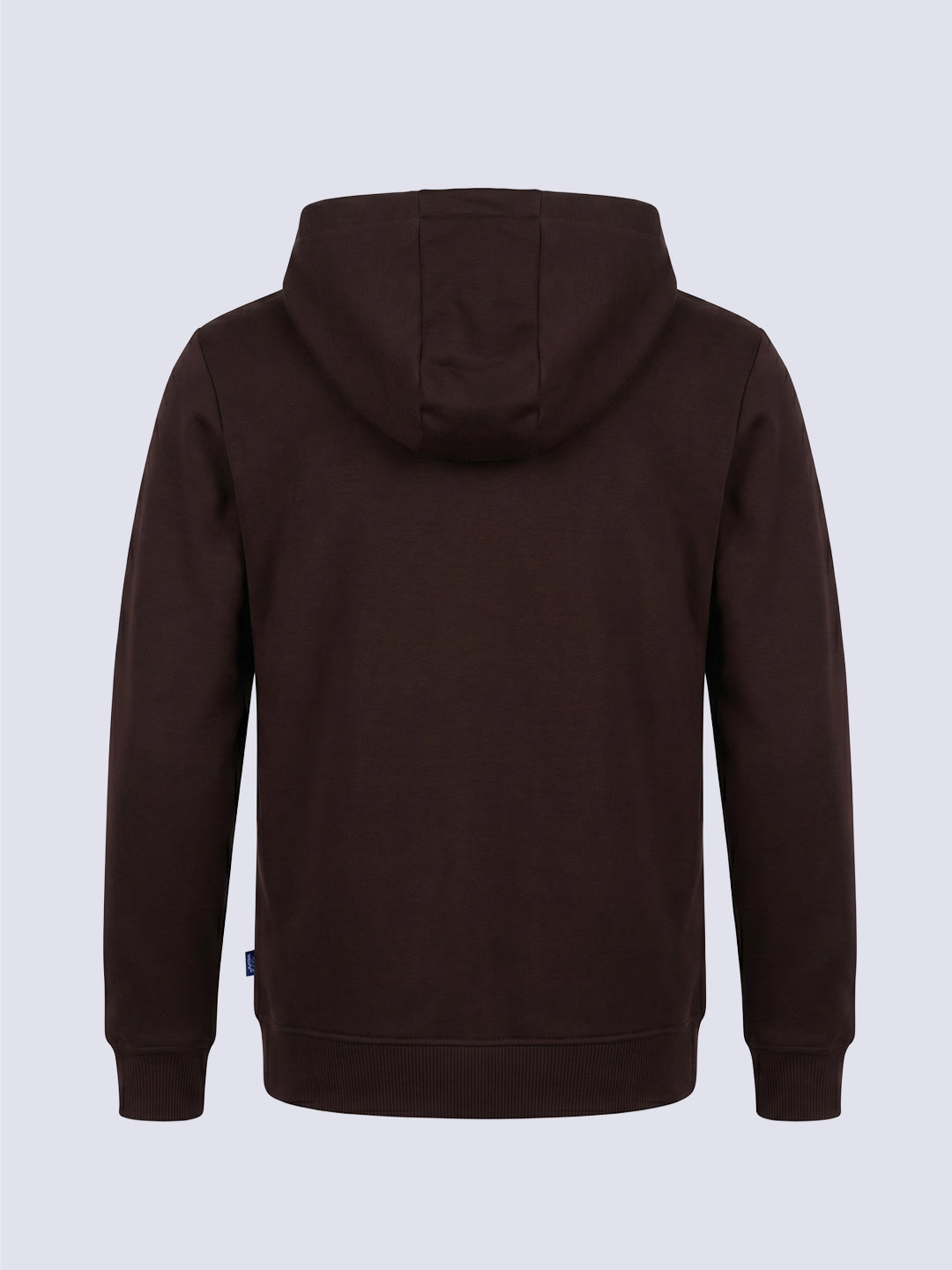 Boys Logo Print Zip-Up Hoodie