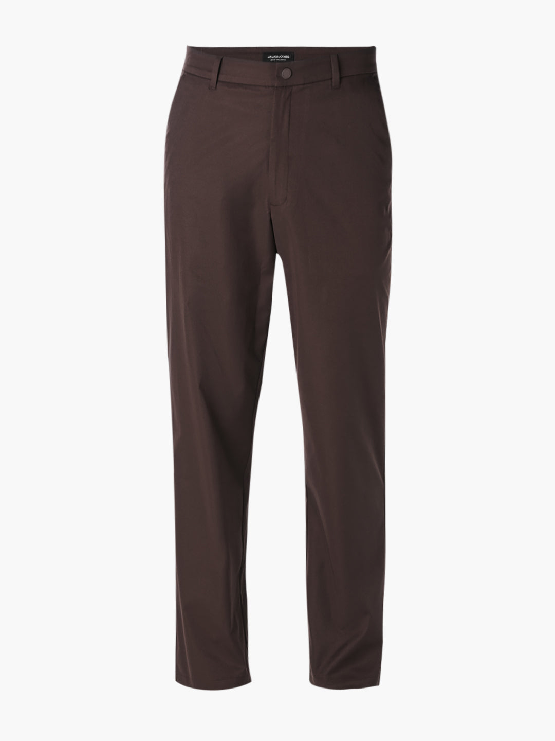 Dark Brown Regular Fit Chinos