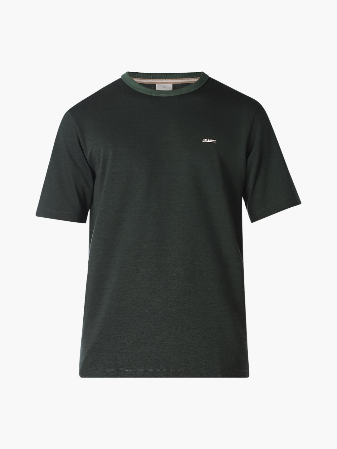 Dark Green Cotton T-shirt