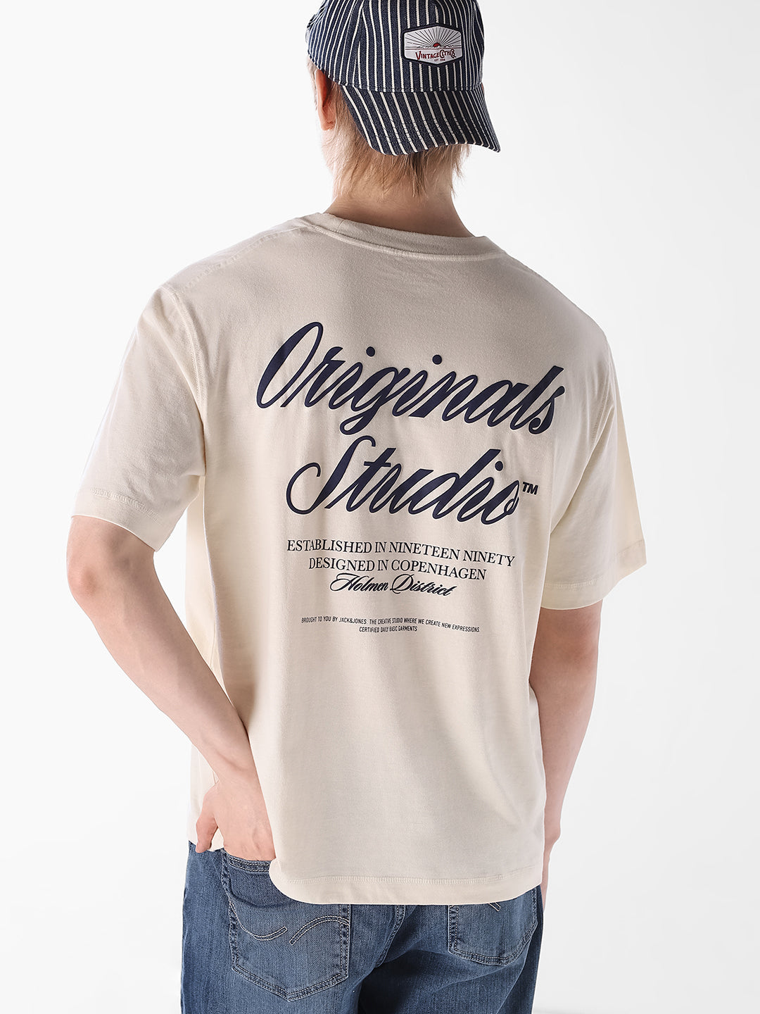 Off-White Typographic Crew Neck T-shirt - XS
