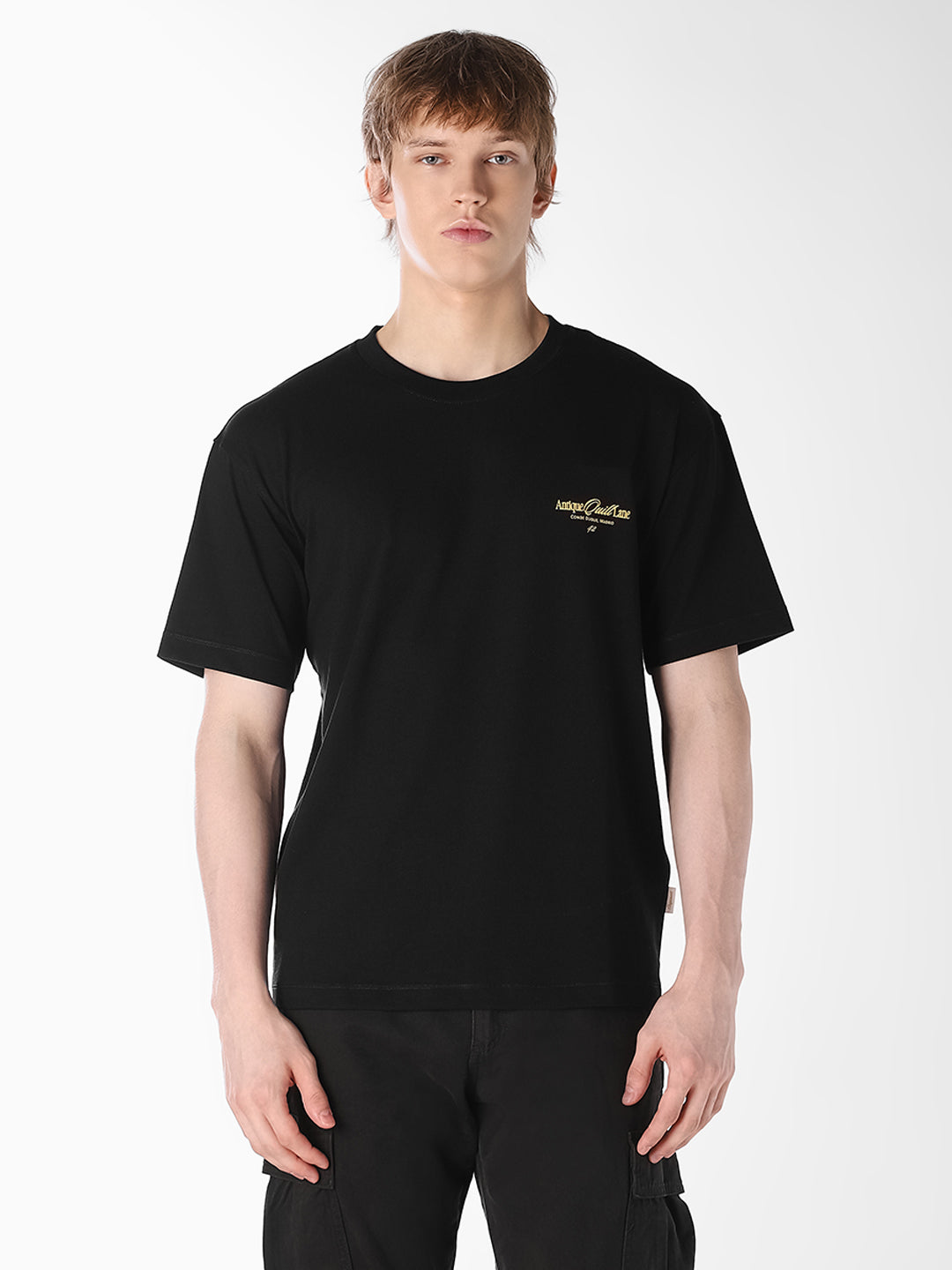 Black Printed T-shirt